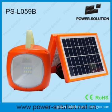 9 LED solar lamp for home lighting
